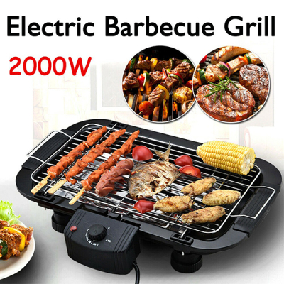 Bếp nướng điện không khói electric barbecue Grill 2000W Phong Cách Hàn Quốc
