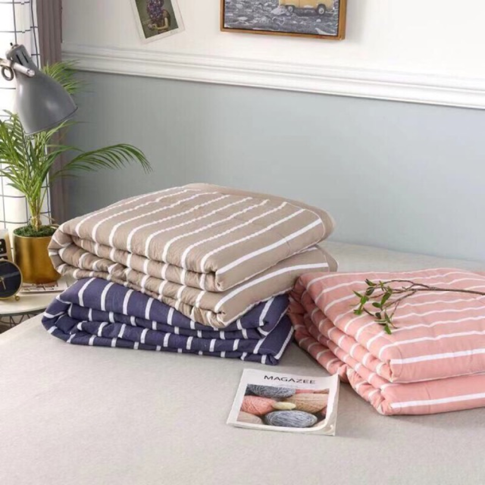Mền MUJI kẻ sọc cao cấp thương hiệu Nhật Bản - Màu sắc ngẫu nhiên Mền MUJI kẻ sọc cao cấp thương hiệu Nhật Bản - Màu sắc ngẫu nhiên