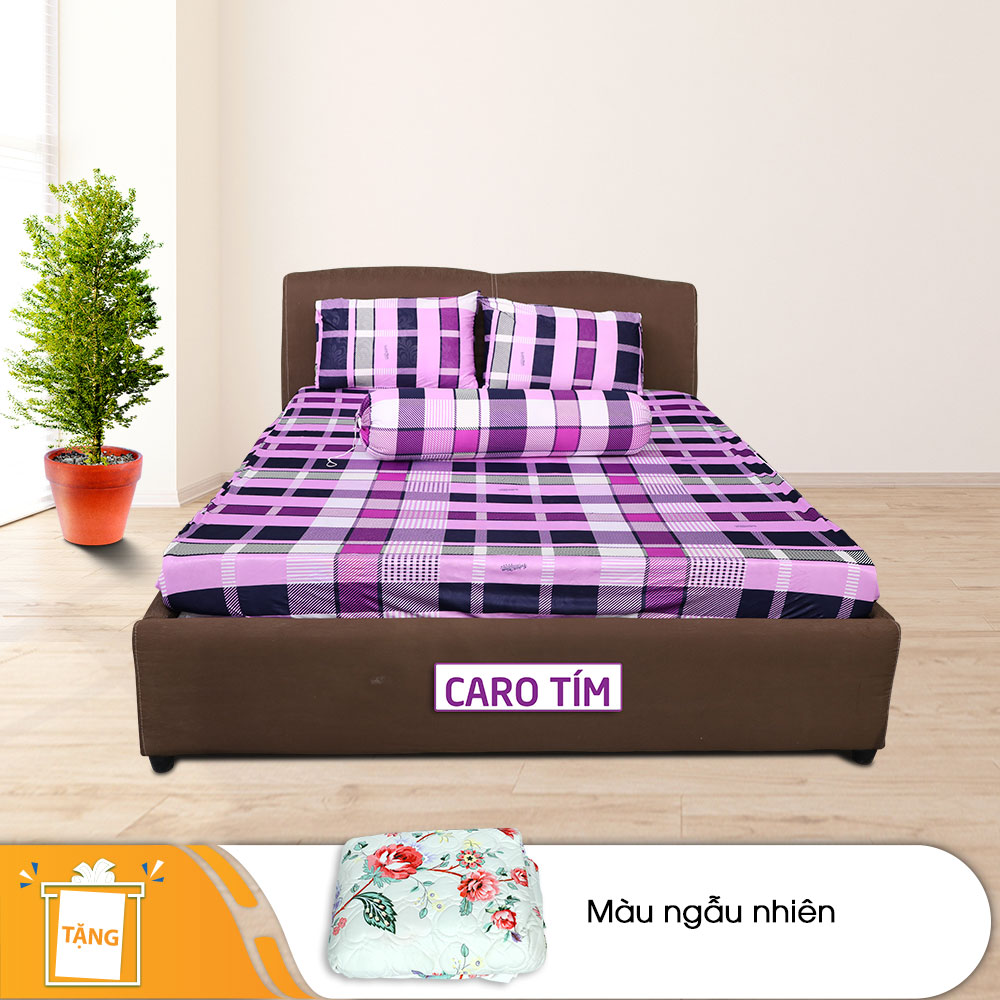 3 bộ drap thun hè Everdream - Đồng giá cho 1m6 và 1m8 - Tặng 1 mền chần bông (màu ngẫu nhiên) 3 bộ drap thun hè Everdream - Đồng giá cho 1m6 và 1m8 - Tặng 1 mền chần bông (màu ngẫu nhiên)