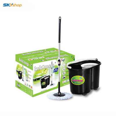 Bộ lau nhà Kokomega Mop (Vietnam) - Tặng kèm 20 móc áo nhôm + 2 thảm sàn hoa ngẫu nhiên 30 x 50cm + 1 bông lau Bộ lau nhà Kokomega Mop (Vietnam) - Tặng kèm 20 móc áo nhôm + 2 thảm sàn hoa ngẫu nhiên 30 x 50cm + 1 bông lau