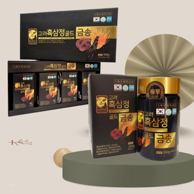 1 hộp Cao Hắc Sâm Linh Chi Đông Trùng Korea Black Ginseng Extract Gold Geum Song 960g (4 lọ x 240g) 1 hộp Cao Hắc Sâm Linh Chi Đông Trùng Korea Black Ginseng Extract Gold Geum Song 960g (4 lọ x 240g)