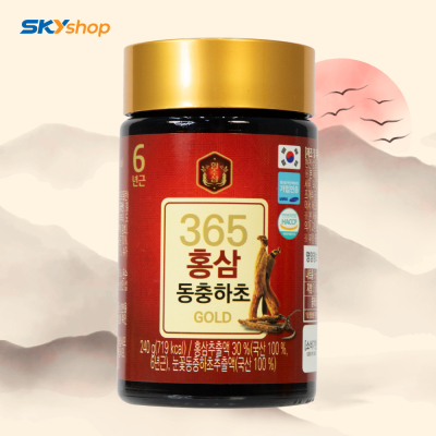 1 hộp cao hồng sâm Đông Trùng Hạ Thảo 365 Hàn Quốc hộp 4 lọ (240gr/lọ) 1 hộp cao hồng sâm Đông Trùng Hạ Thảo 365 Hàn Quốc hộp 4 lọ (240gr/lọ)