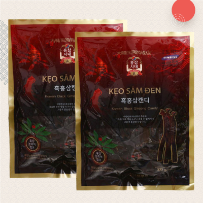 5 gói kẹo hắc sâm - 300g/gói 5 gói kẹo hắc sâm - 300g/gói