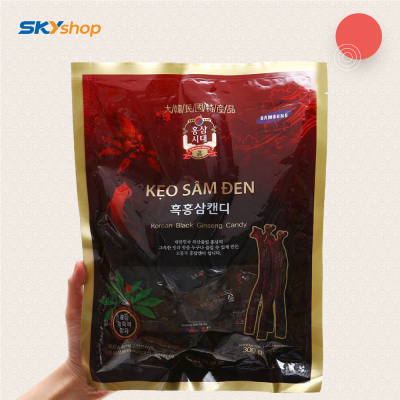 5 gói kẹo hắc sâm - 300g/gói 5 gói kẹo hắc sâm - 300g/gói