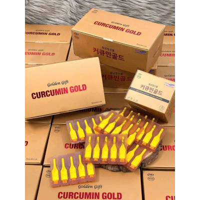 Tinh nghệ cao cấp Nano Golden Gift Curcumin Gold Hàn Quốc (100 tép/hộp) Tinh nghệ cao cấp Nano Golden Gift Curcumin Gold Hàn Quốc (100 tép/hộp)