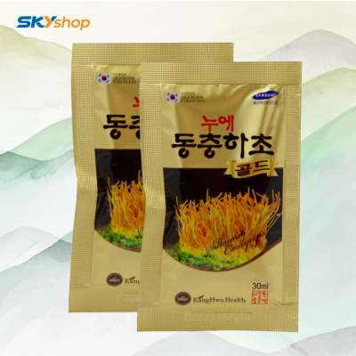 Nước đông trùng hạ thảo Hàn Quốc Kang Hwa Bio-Silkworm Cordyceps cao cấp (hộp 60 gói) Nước đông trùng hạ thảo Hàn Quốc Kang Hwa Bio-Silkworm Cordyceps cao cấp (hộp 60 gói)