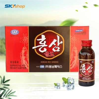50 chai nước uống hồng sâm Hàn Quốc Red Gensing 50 chai nước uống hồng sâm Hàn Quốc Red Gensing