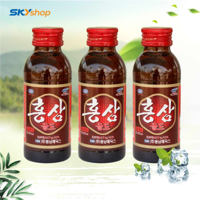 50 chai nước uống hồng sâm Hàn Quốc Red Gensing 50 chai nước uống hồng sâm Hàn Quốc Red Gensing