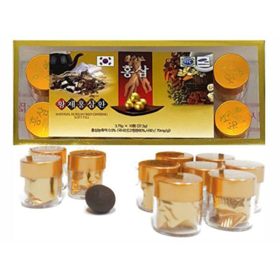 5 hộp viên hoàn hồng sâm Kanghwa Hàn Quốc cao cấp (10 viên/hộp) 5 hộp viên hoàn hồng sâm Kanghwa Hàn Quốc cao cấp (10 viên/hộp)