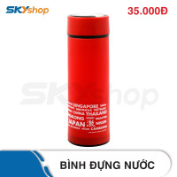 Bình đựng nước uống mang theo - Màu đỏ