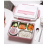 Hộp cơm inox 5 ngăn có nắp đậy Lunch Box an toàn và tiện lợi