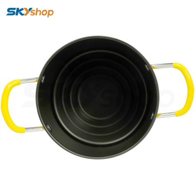 Nồi chiên ngập dầu chống dính mini vịt vàng kèm rổ  - Hàng chính hãng Nồi chiên ngập dầu chống dính mini vịt vàng kèm rổ  - Hàng chính hãng