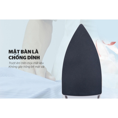 Bàn ủi khô SUNHOUSE SHD1072 - Nhiệt độ linh hoạt cho từng loại vải Bàn ủi khô SUNHOUSE SHD1072 - Nhiệt độ linh hoạt cho từng loại vải