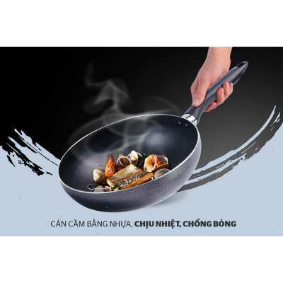 Chảo sâu chống dính dung tích 24cm SUNHOUSE SHS24 - Hàng chính hãng Chảo sâu chống dính dung tích 24cm SUNHOUSE SHS24 - Hàng chính hãng