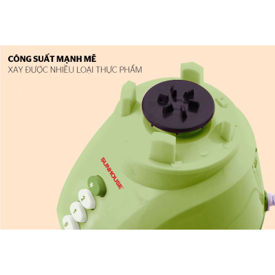 Máy xay sinh tố SUNHOUSE SHD5112 màu xanh - Hàng chính hãng Máy xay sinh tố SUNHOUSE SHD5112 màu xanh - Hàng chính hãng