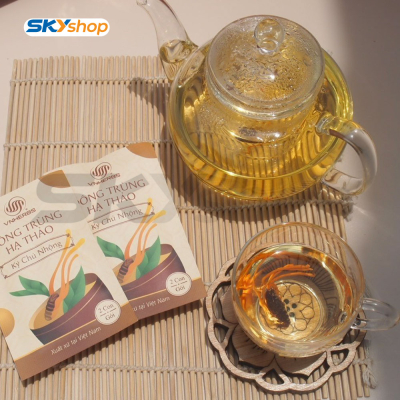 Đông Trùng Hạ Thảo ký chủ nhộng hộp giấy 60 con VNHERBS Đông Trùng Hạ Thảo ký chủ nhộng hộp giấy 60 con VNHERBS