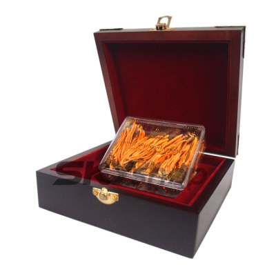 Đông Trùng Hạ Thảo ký chủ nhộng hộp gỗ 40 con VNHERBS Đông Trùng Hạ Thảo ký chủ nhộng hộp gỗ 40 con VNHERBS