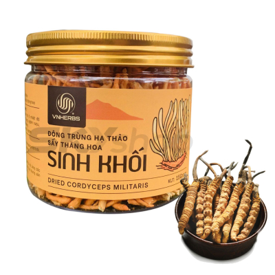 Đông Trùng Hạ Thảo sấy thăng hoa – Sinh khối khô 15 gram VNHERBS Đông Trùng Hạ Thảo sấy thăng hoa – Sinh khối khô 15 gram VNHERBS