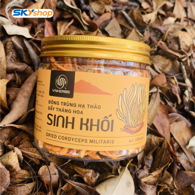 Đông Trùng Hạ Thảo sấy thăng hoa – Sinh khối khô 15 gram VNHERBS Đông Trùng Hạ Thảo sấy thăng hoa – Sinh khối khô 15 gram VNHERBS