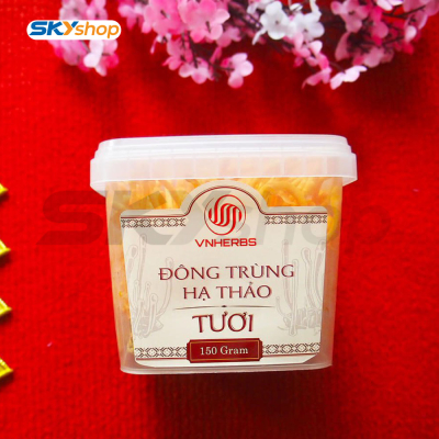 Đông Trùng Hạ Thảo sinh khối tươi 150 gram VNHERBS Đông Trùng Hạ Thảo sinh khối tươi 150 gram VNHERBS