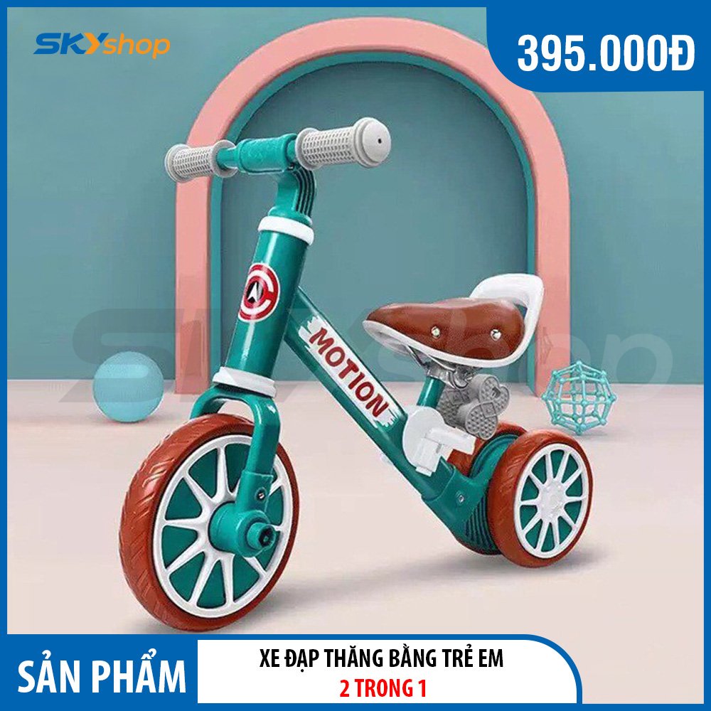Xe đạp xe thăng bằng trẻ em 2 trong 1 cao cấp Xe đạp xe thăng bằng trẻ em 2 trong 1 cao cấp