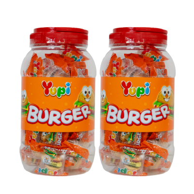 2 Hộp kẹo dẻo Yupi Burger 36 gói/hộp 2 Hộp kẹo dẻo Yupi Burger 36 gói/hộp