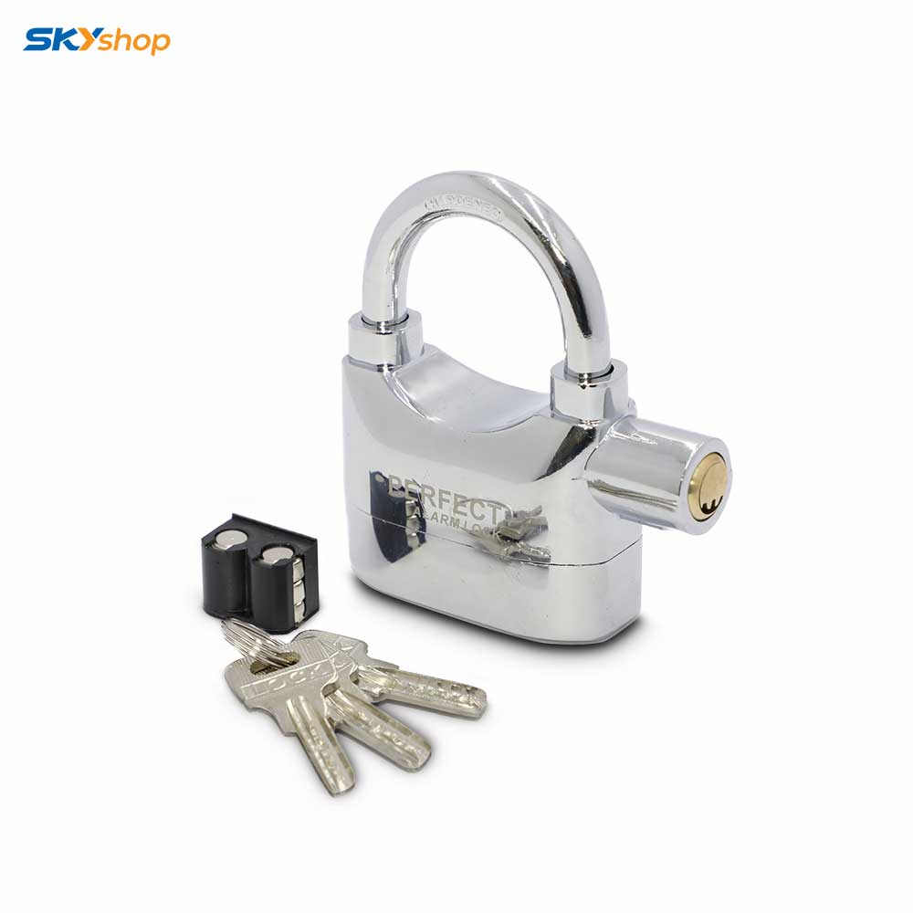 Bộ 2 ổ khóa báo động chống trộm cao cấp Perfect Bộ 2 ổ khóa báo động chống trộm cao cấp Perfect