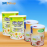 2 Lon sữa hạt thực dưỡng Soyna 800g/hộp + 2 lon sữa mầm gạo lứt Soyna 400g - Tặng 2 ly pha sữa soyna