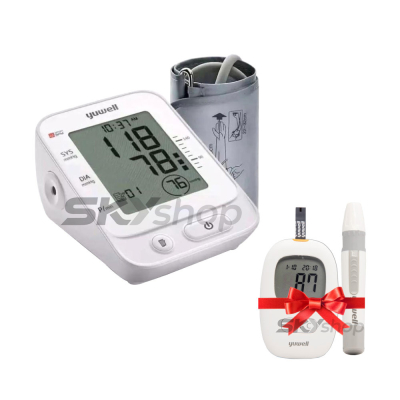 Máy đo huyết áp có giọng nói Yuwell YE660E - Tặng máy đo đường huyết Yuwell Máy đo huyết áp có giọng nói Yuwell YE660E - Tặng máy đo đường huyết Yuwell