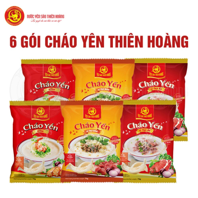 3 hộp Yến sào Thiên Hoàng 12% - Tặng 6 lon nước yến hương vị ngẫu nhiên + 06 gói cháo yến hương vị ngẫu nhiên + 3 lon cá hộp Sea Crown 3 hộp Yến sào Thiên Hoàng 12% - Tặng 6 lon nước yến hương vị ngẫu nhiên + 06 gói cháo yến hương vị ngẫu nhiên + 3 lon cá hộp Sea Crown