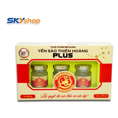 10 hộp yến sào Thiên Hoàng 18% (3 lọ/ hộp) 10 hộp yến sào Thiên Hoàng 18% (3 lọ/ hộp)